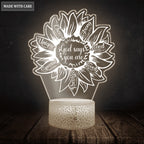 Colorful God Says You Are Night Light