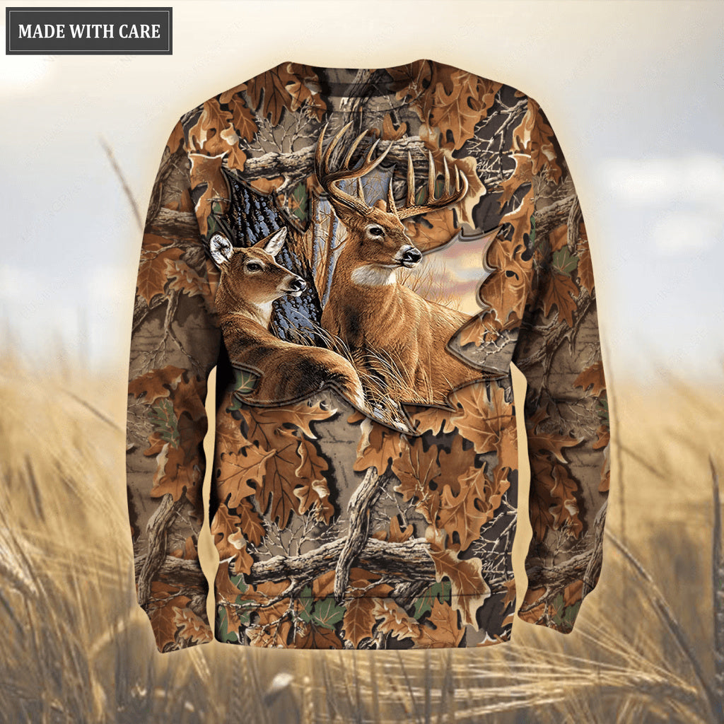 Country Love Deer God Blessed Hoodie