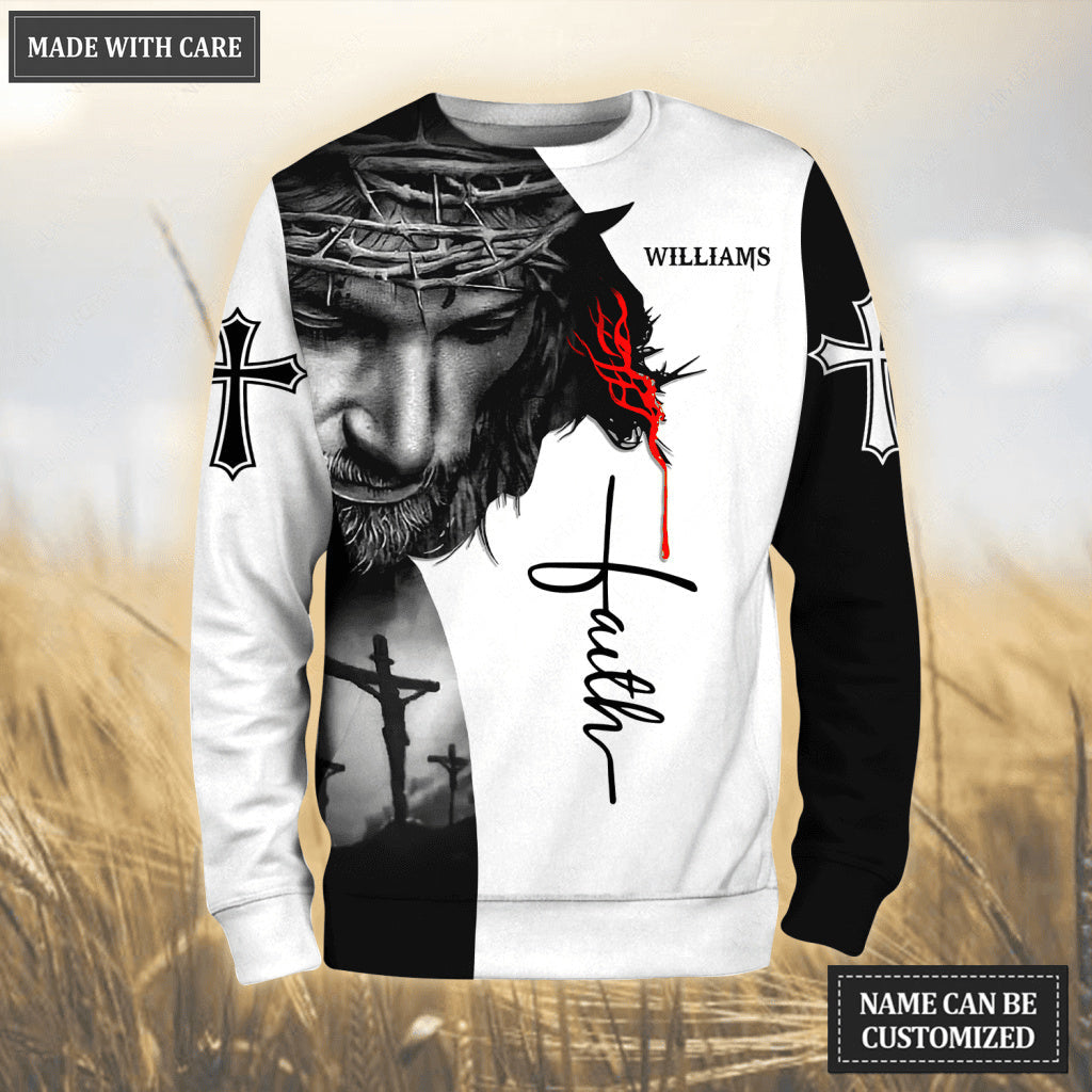 Faith Jesus Lion A Child Of God Personalized Hoodie