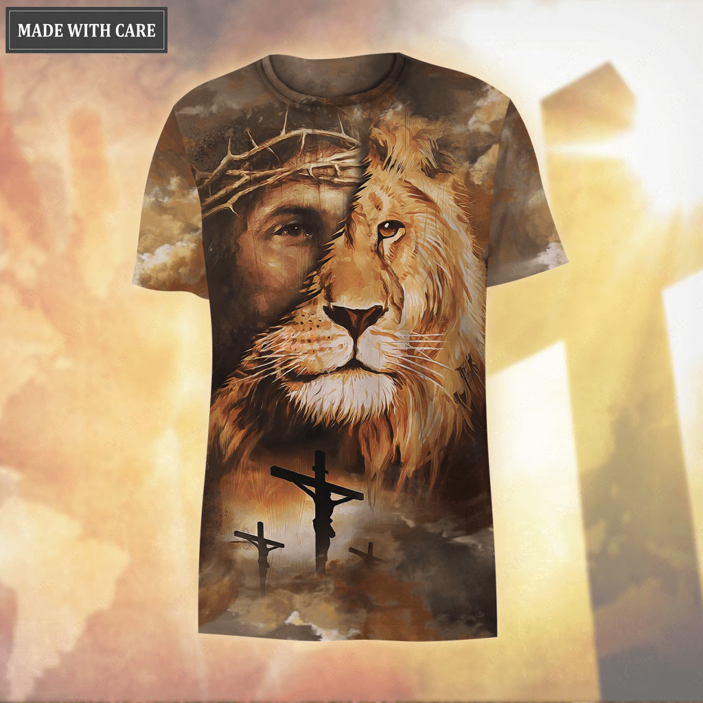 Lion Christ Let Your Faith Be Bigger Than Your Fear Hoodie