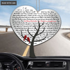 Song Lyrics Tree God Blessed Ornament
