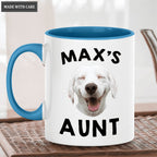 Custom Dog Grandma/Grandpa gift - Personalized Custom Mug