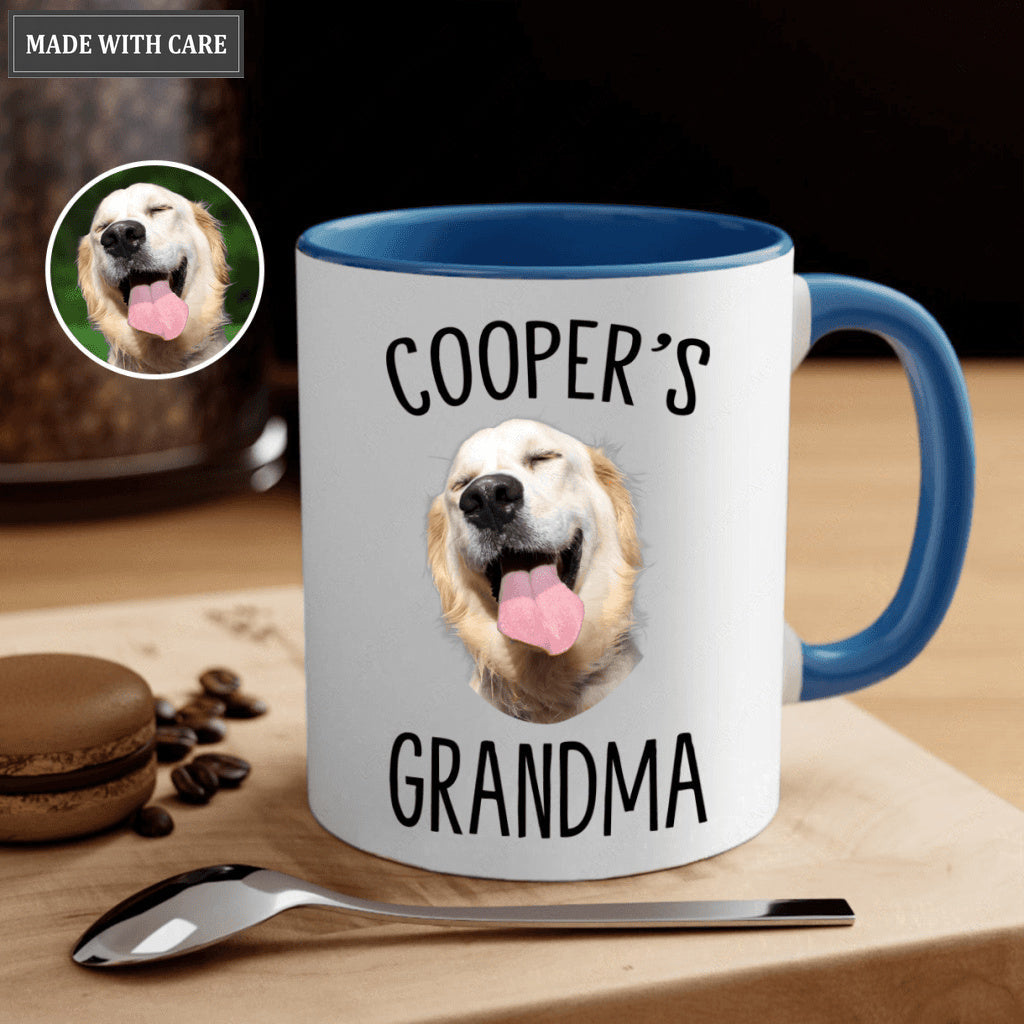 Custom Dog Grandma/Grandpa gift - Personalized Custom Mug