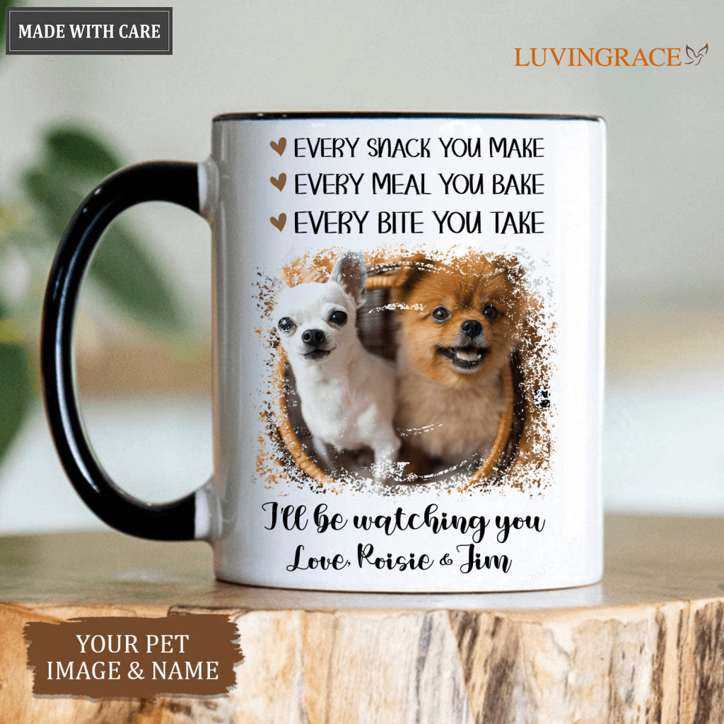 Every Snack You Make I'll Be Watching You - Personalized Custom Mug