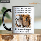 Every Snack You Make I'll Be Watching You - Personalized Custom Mug