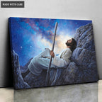 Jesus Stargazing Wall Art