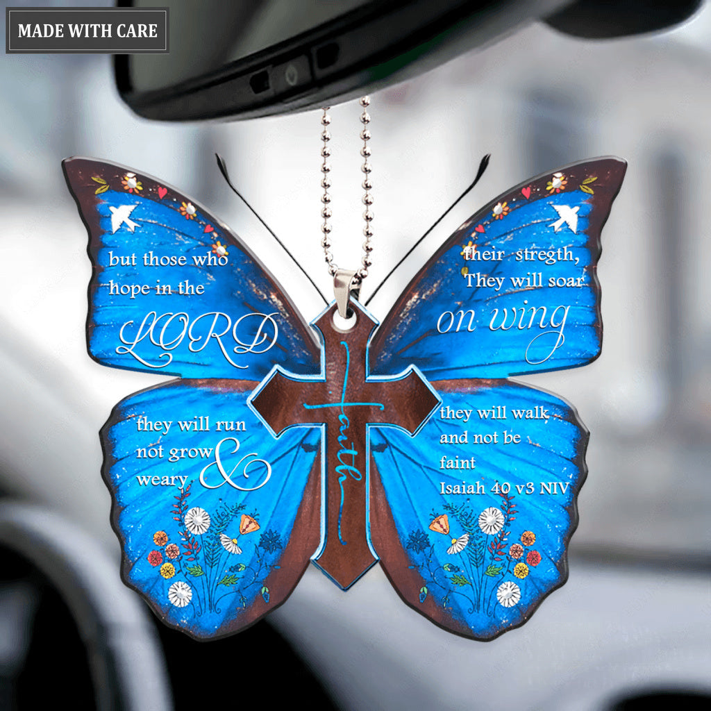Hope in the Lord Faith Ornament