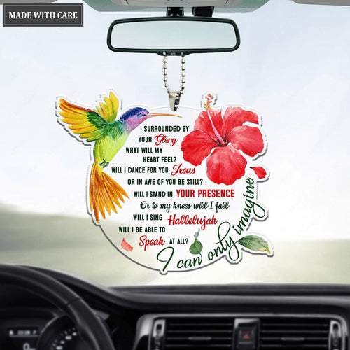Cardinal Will I Sing Hallelujah Ornament