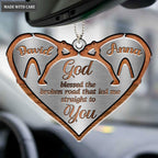 Luvingrace M80 Bear Couple God Blessed Personalized Ornament