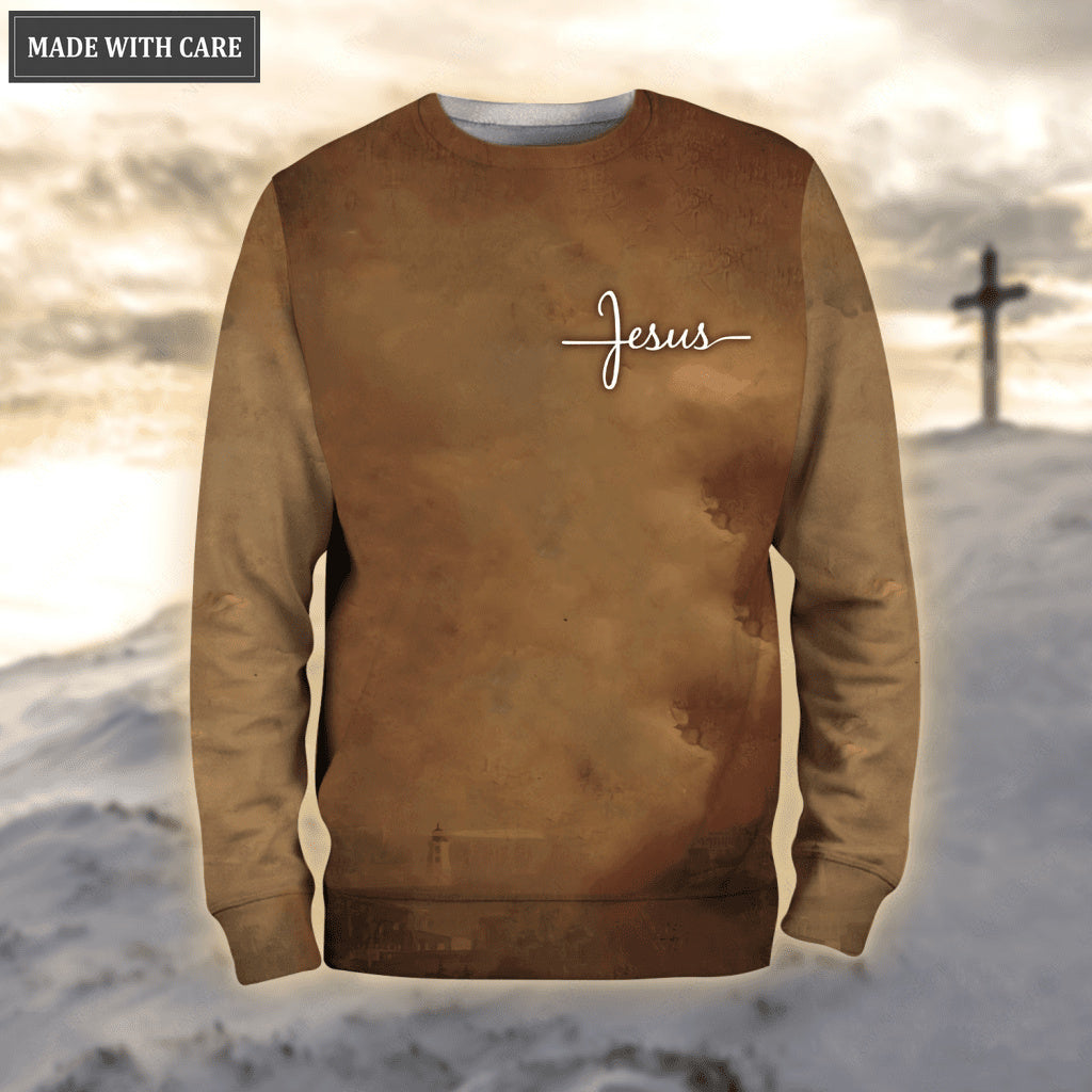 Cross Jesus Lion Way Maker Miracle Worker Hoodie