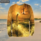 Cross Jesus Walk By Faith Not By Sight Hoodie