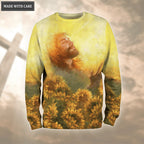 Jesus Sunflower Trust In God Hoodie