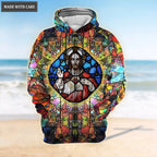 Jesus Showing His Heart Let Your Faith Be Bigger Than Your Fear Hoodie