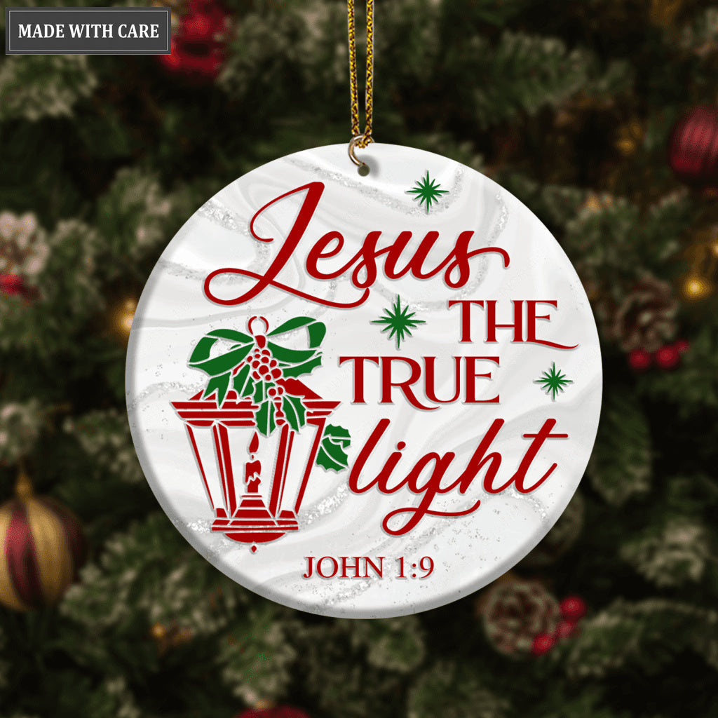 Christmas Lantern The True Light Ornament