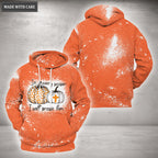 In Every Season I Will Praise Him Bleached Hoodie