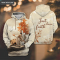 Elegant Jesus Dove Trust In God Hoodie