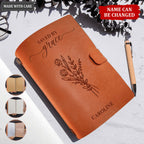 Gifts for Her Faith Journal Custom Prayer Notebook Bible Journal