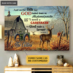 Personalized Farm Wildlife Canvas Wall Art