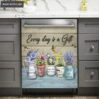 Every Day Is A Gift Magnetic Dishwasher Cover
