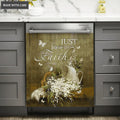 Just Have Faith Magnetic Dishwasher Cover