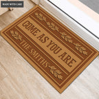 Come As You Are Christian Welcome Mat Personalized Door Mat