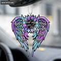 Hologram Flower Wings Memorial Ornament