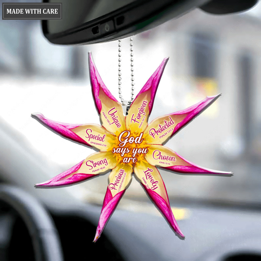 Juul’s Allstar Dahlia God Says You Are Ornament