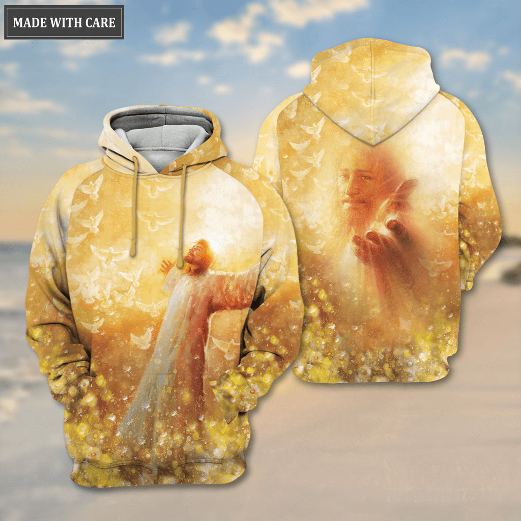 Dandelion Dove Light Of Christ Hoodie
