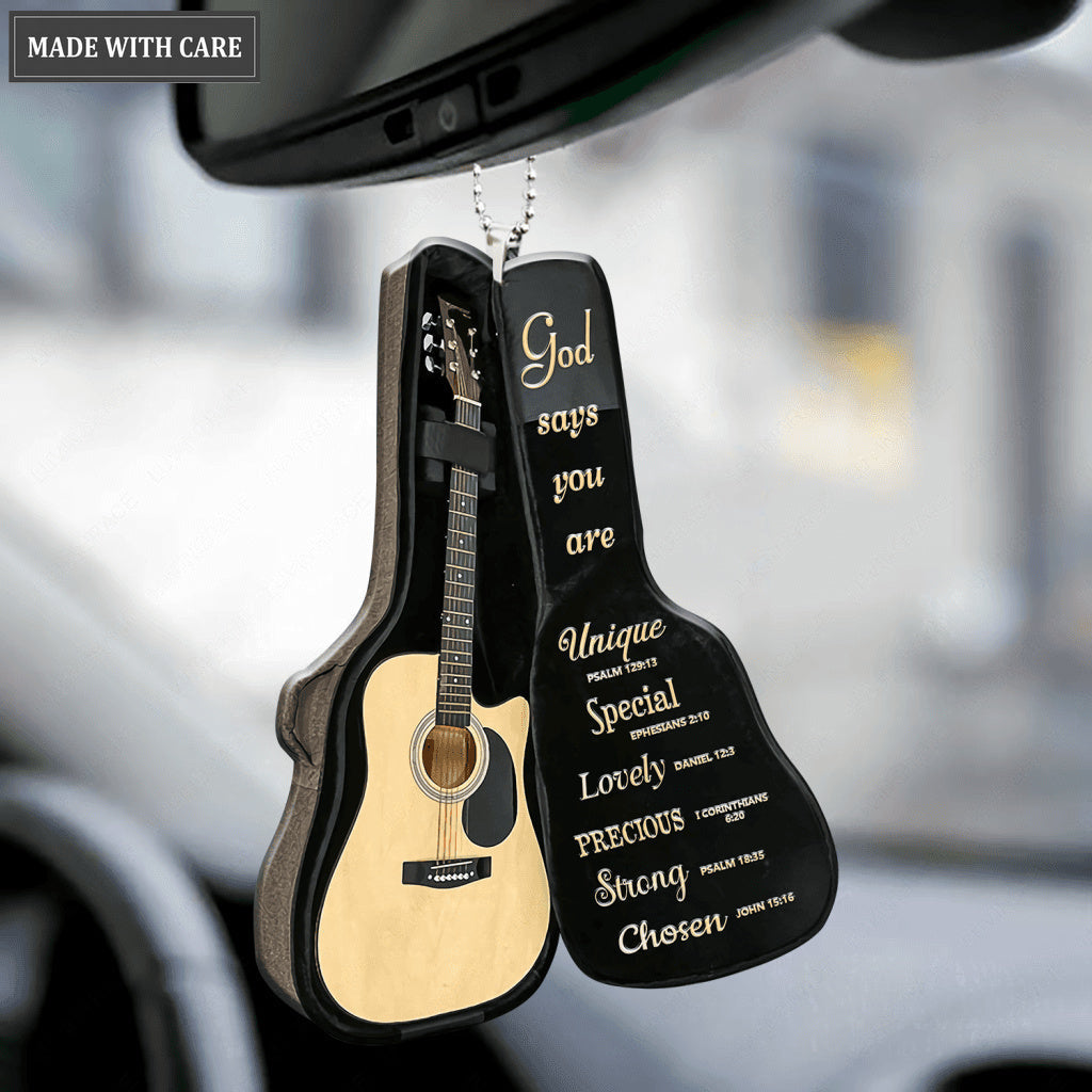 Guitar Bag God Says You Are Ornament