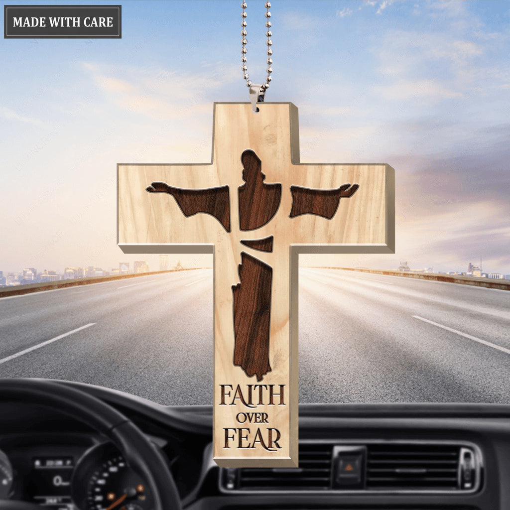 Jesus Cross Faith Ornament