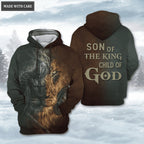 Lion Armor Knight Son Of The King Child Of God Hoodie