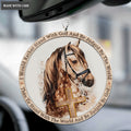 Cross Horse Stand With God Ornament