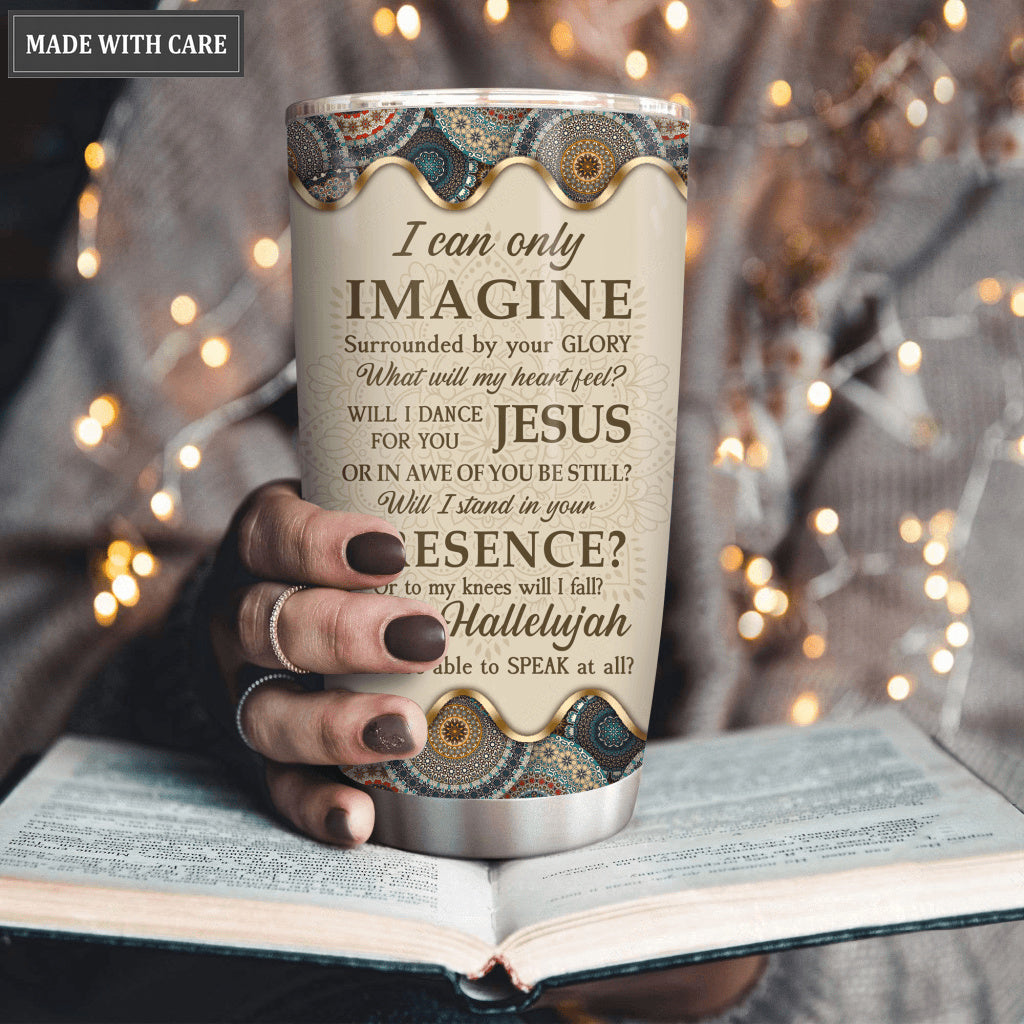 Mandala Dragonflies By The Glory Personalized Tumbler