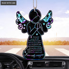Praying Angel Surrounded By The Glory Ornament