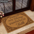 Faith And Blessing Doormat