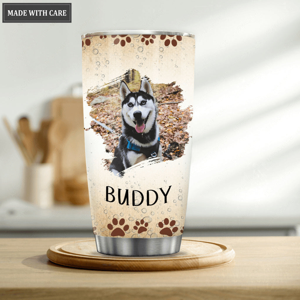 I'm Not Anti-social I Have Cable, Internet And A Dog What Else Do I Need - Personalized Custom Tumbler 2