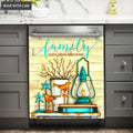 Kitchen Dishwasher Magnet Cover For Family