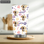 Personalized Dog Cat Pet Face Tumblers with Pictures - Personalized Custom Tumbler