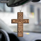 I Can Do All Things Through Christ Cross Ornament