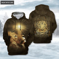 Christian Cross Lion Of Judah Hoodie