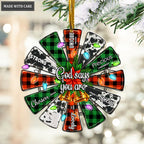 Merry Christmas Windmill God Says You Are Ornament