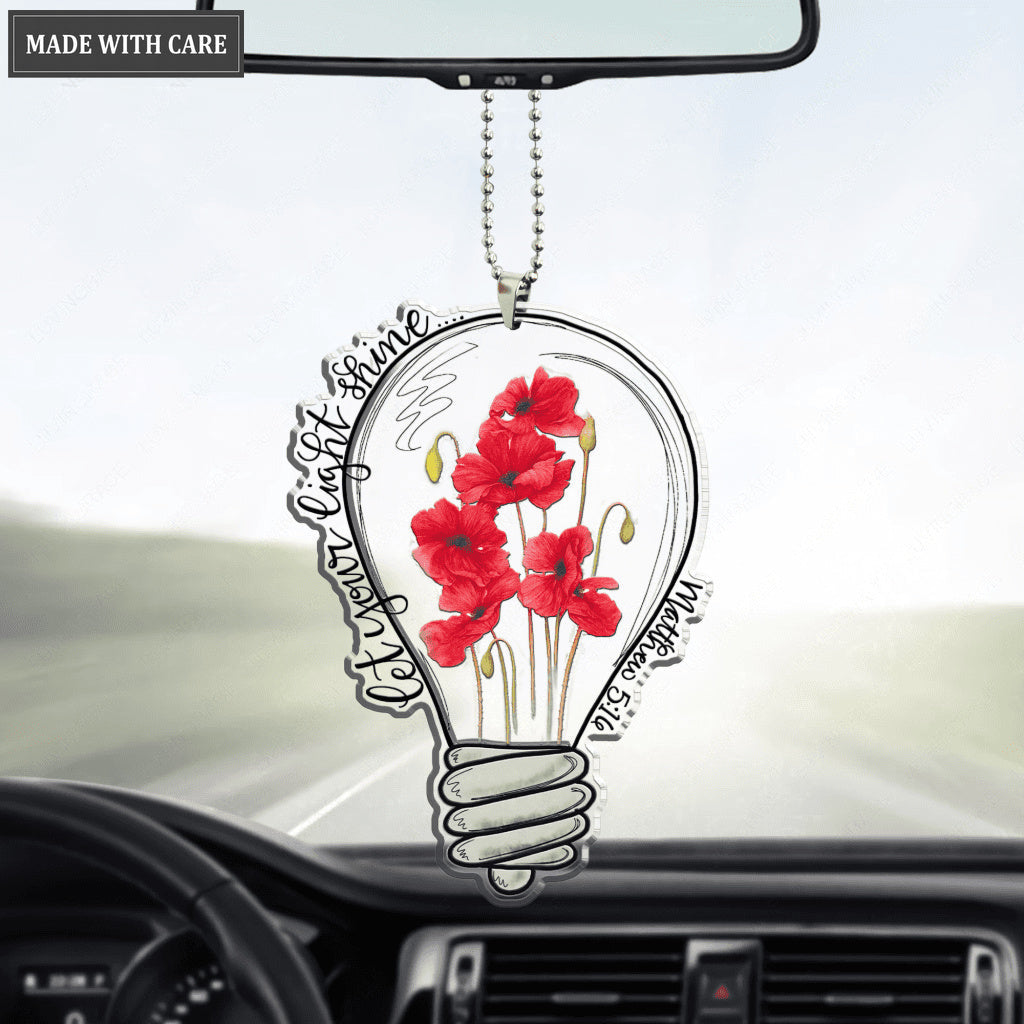 Light Bulb Light Shine Ornament