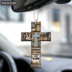 Be Still And Know Cross Ornament