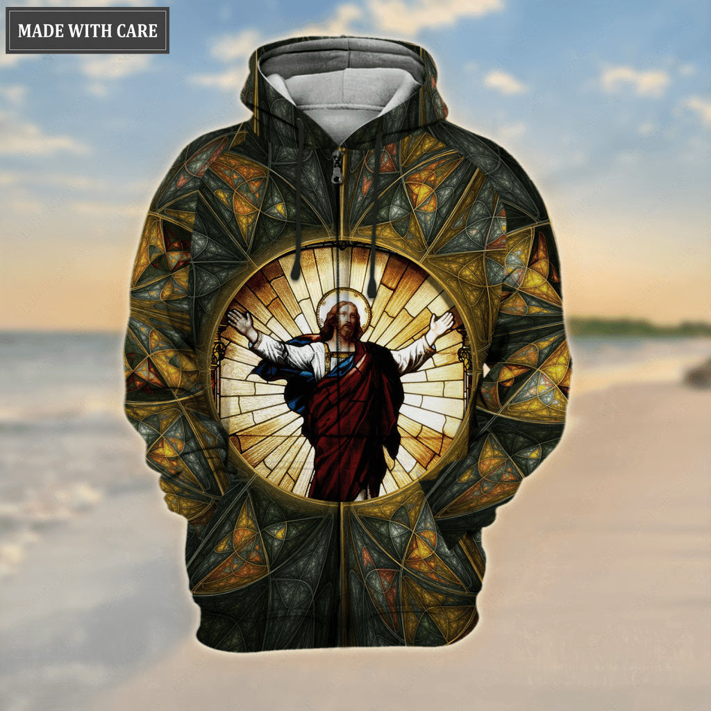 Vintage Jesus Let Your Faith Be Bigger Than Your Fear Hoodie