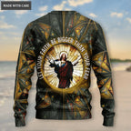 Vintage Jesus Let Your Faith Be Bigger Than Your Fear Wool Sweatshirt