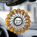Guitar Burst Circle God Says You Are Ornament
