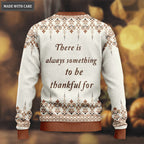 Thanksgiving Pumpkin Fruit Wool Knitted Pattern There Is Always Ugly Sweater