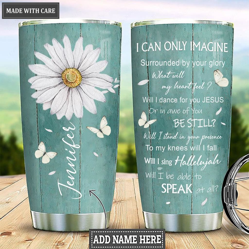Daisy By Glory Personalized Tumbler