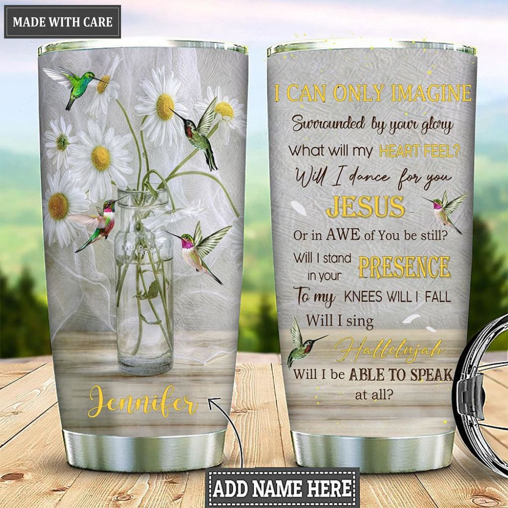Daisy Pot By Glory Personalized Tumbler
