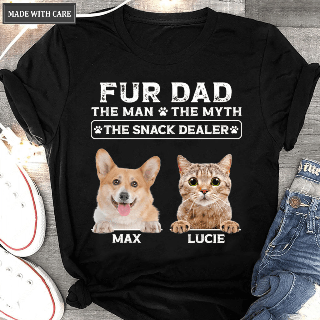 The Snack Dealer Is Here - Pet Personalized Custom Shirt - Gift For Pet Owners, Pet Lovers